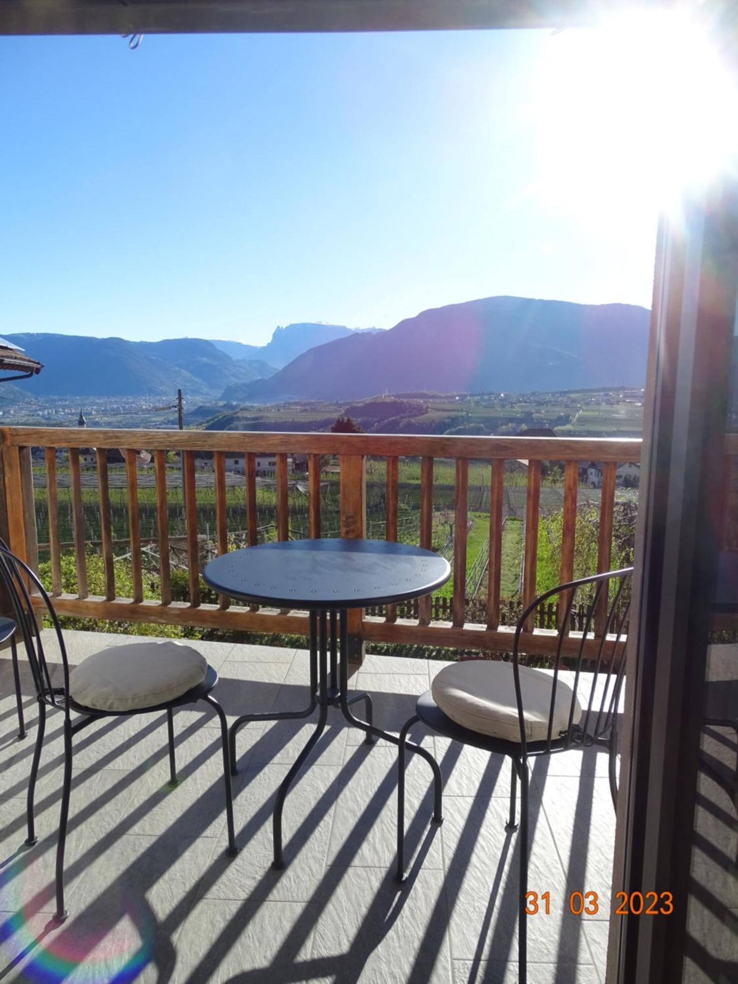 Apartmán Panoramaterrace, Wein & Relax Appiano Sulla Strada Del Vino Exteriér fotografie